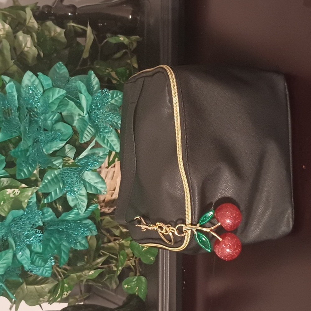 NWT Makeup Bag with Cherry 🍒 - Picture 1 of 5